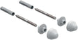FIXATION MONODET GEBERIT BLANC