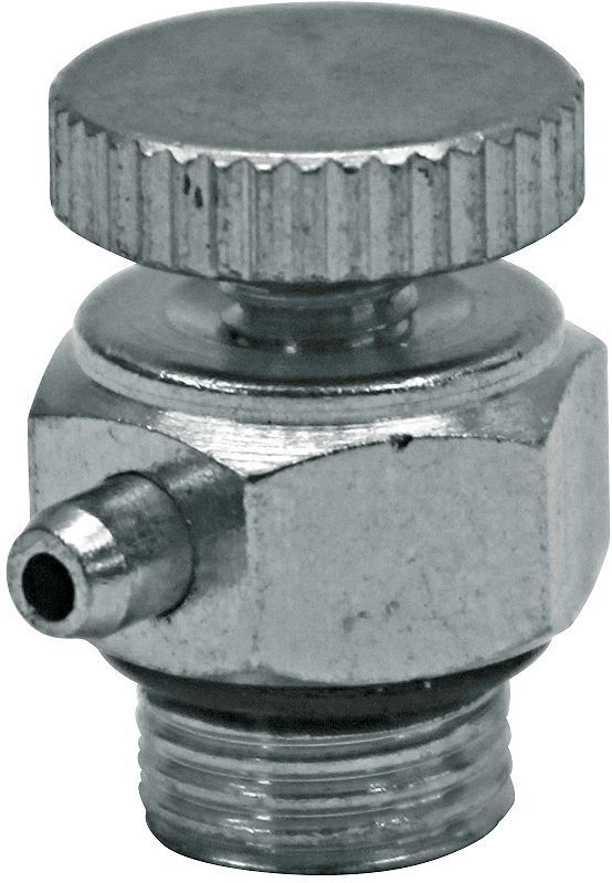 Chr radiatorontluchter 1/8"M met handwiel