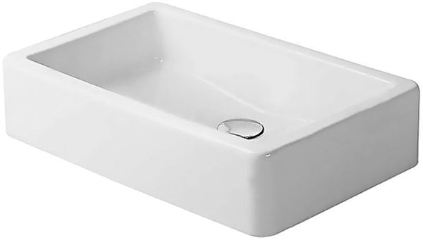 Opbouw lavabo vero Duravit 500X380MM zonder kraanvlak/overloop wit