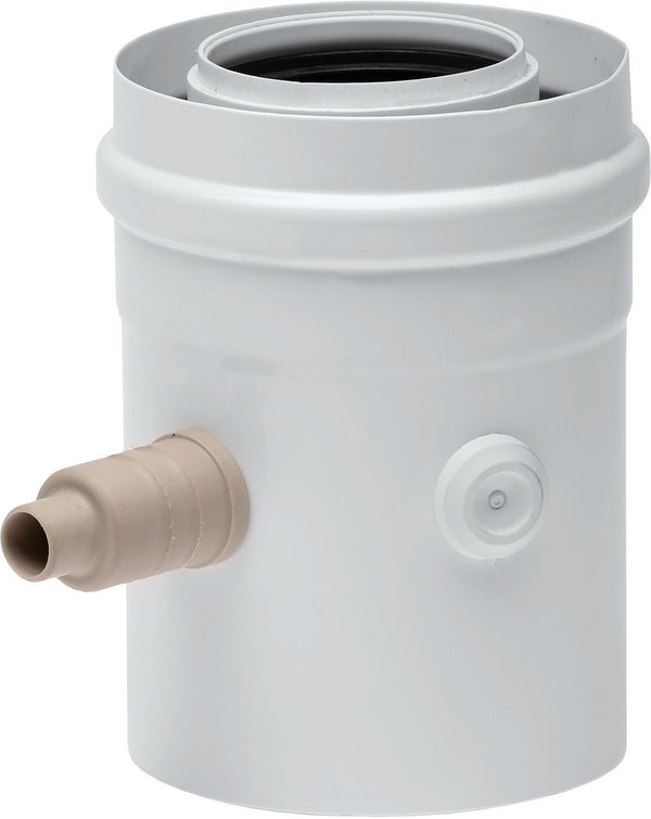 UNIFLOW CONDENSATION RALLONGE CONCENTRIQUE 60/100MM ALU/PP
