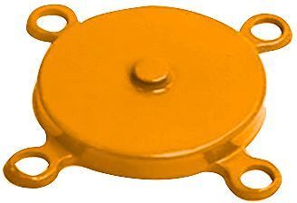 Deksel voor vulstop 2" Oranje