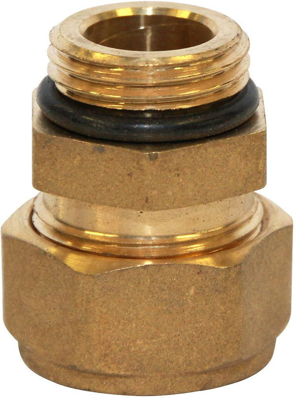 Begetube klemkoppeling 1/2"M-12MM