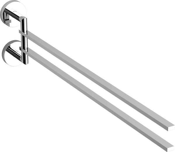 SECHE-SERVIETTE DOUBLE MOBILE FLAT CLOU CHROME