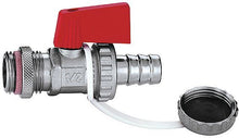 VANNE SPHERIQUE DE REMPLISSAGE ET DE VIDANGE 1/2"+BOUCHON ET CHAINE