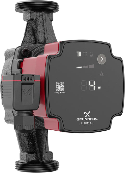CV circulator ALPHA1 Go 25-80 Grundfos L180 6/4"