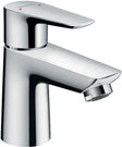 1 Greep mengkraan voor lavabo Talis E 80 Hansgrohe met automatische sluiting chroom