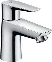 1 Greep mengkraan voor lavabo Talis E 80 Hansgrohe met automatische sluiting chroom