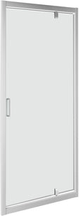 Draaideur Step 75-79 H190 aluminium-geborsteld