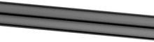 TUBE RALLONGE UNIVERSEL SIPHON HORIZONTAL NOIR 50CM SANS COLLERETTE