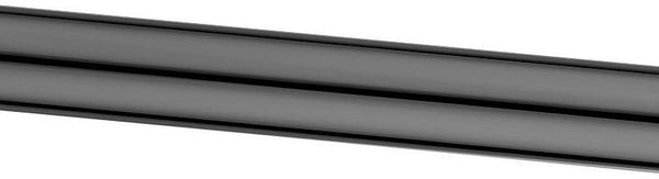 VERLENGBUIS UNIVERSEEL SIFON HORIZONTAAL ZWART 50CM ZONDER KRAAG