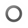 ROZET FLEX DIAMETER 60MM ZWART