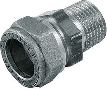 Bikon koppeling chroom 1/2"M-15MM