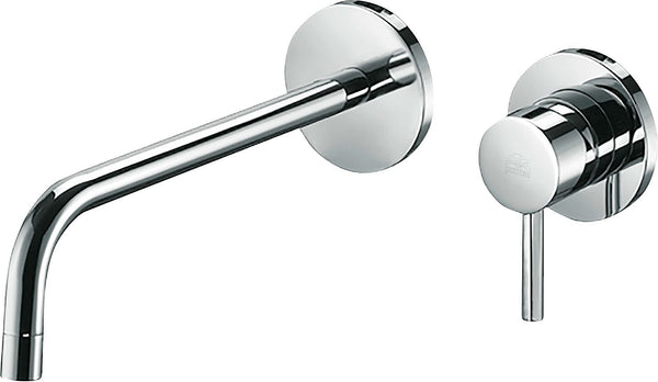 MITIGEUR LAVABO MURAL A ENCASTRER LIGHT PAFFONI 248MM COMPLET INOX