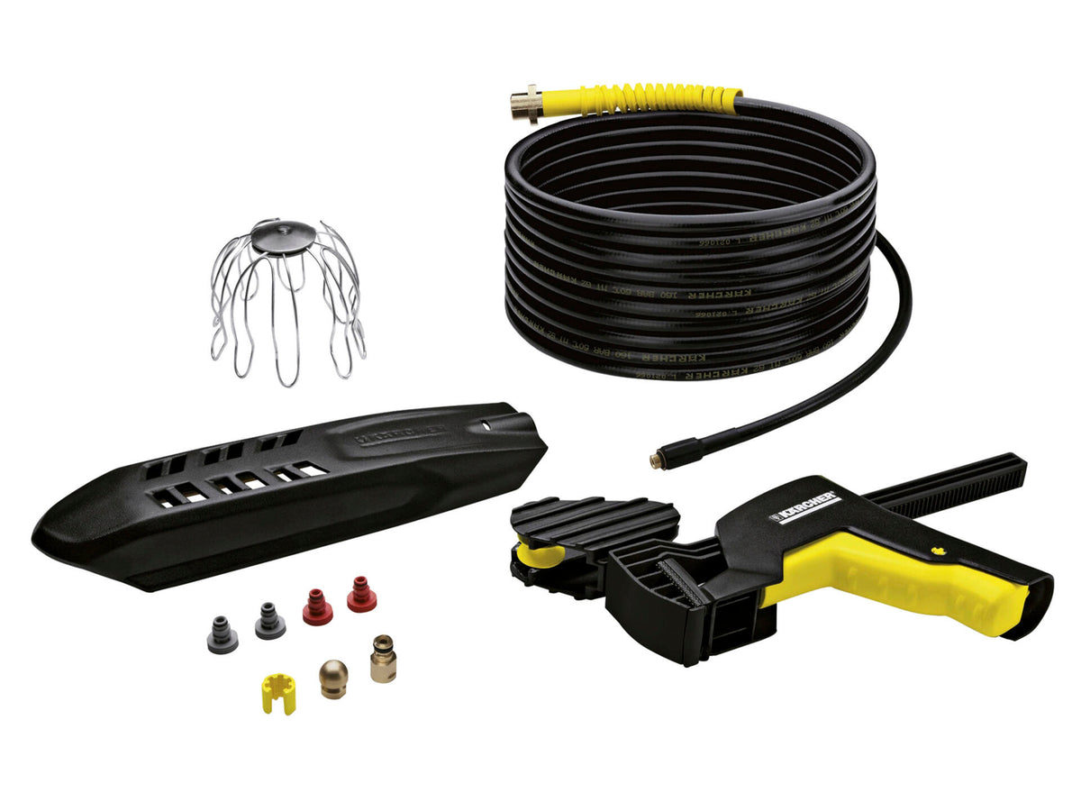 Karcher dakgoot- en rioolset 20m