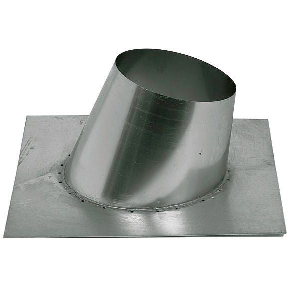 Dakpan voor inox dakdoorvoer 200MM 5°-25° ubbink