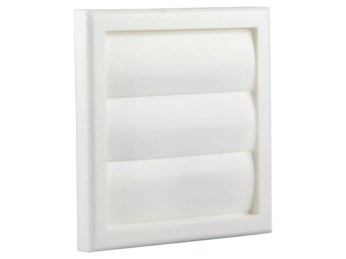 Renson dampkaprooster 154x154 mm PVC wit
