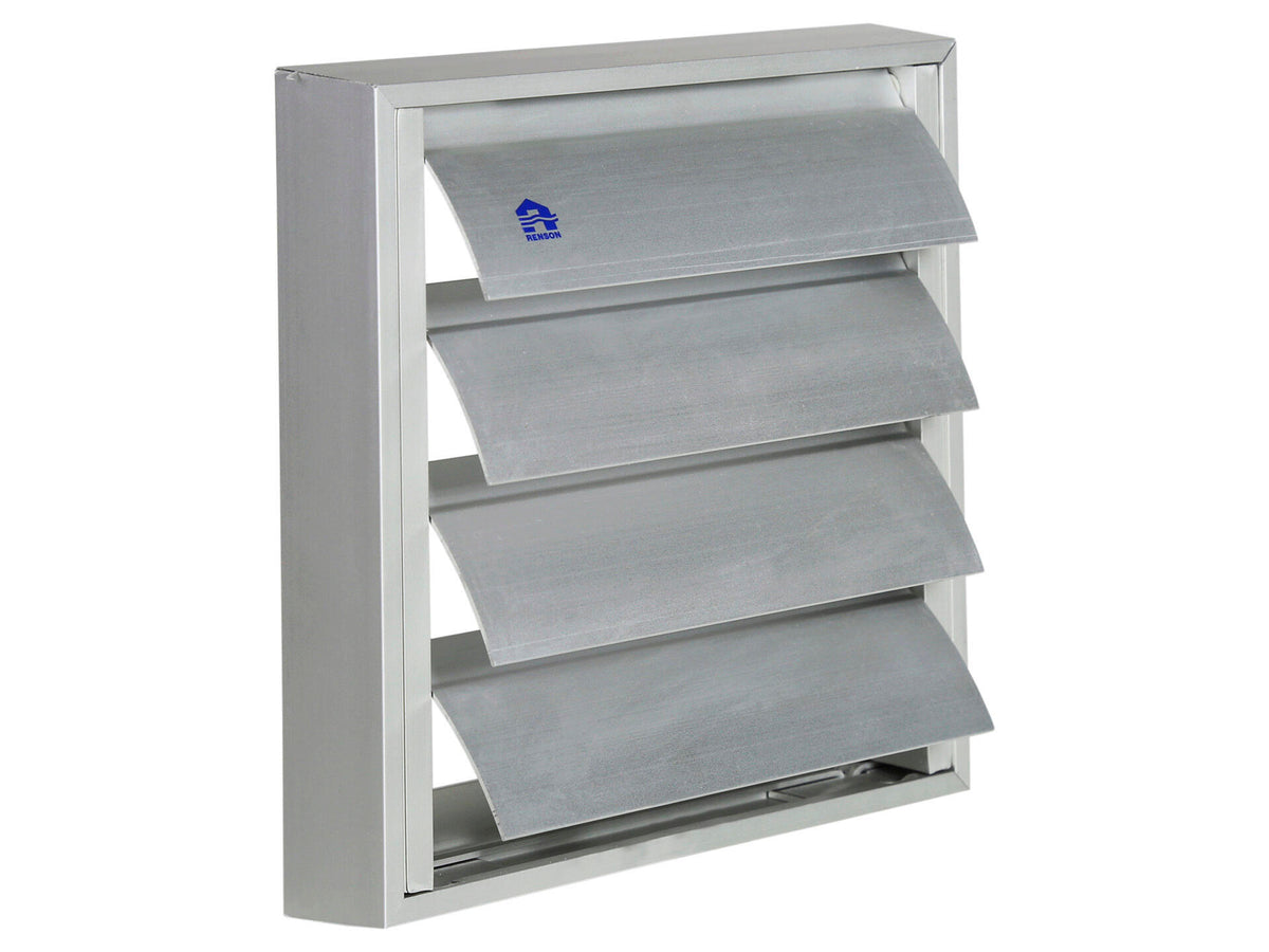 Renson dampkaprooster 173x173 mm aluminium grijs