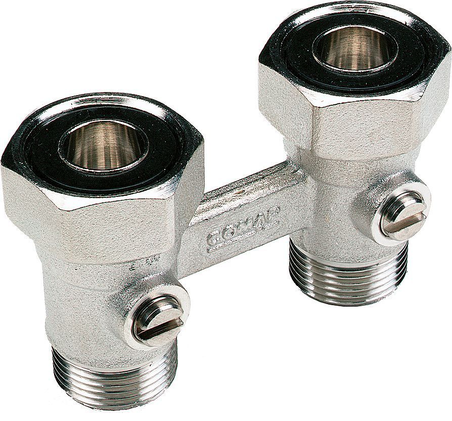 H-BLOK 2-PIJP COMAP VENTIEL VLOER 3/4"EK-M22