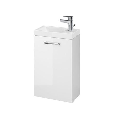 Belvit Lara onderkast met wastafel Wit glanzend (39,2x59x21,5cm), wastafelonderkasten — SKU MB-19029-22556, EAN 5404029101734