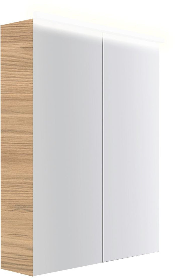 Spiegelkast COFFEE 2 deuren 600MM 4250K eik klassiek