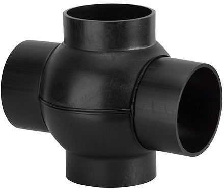 Pe 2-WEG kogelstuk 180° Geberit 125MM