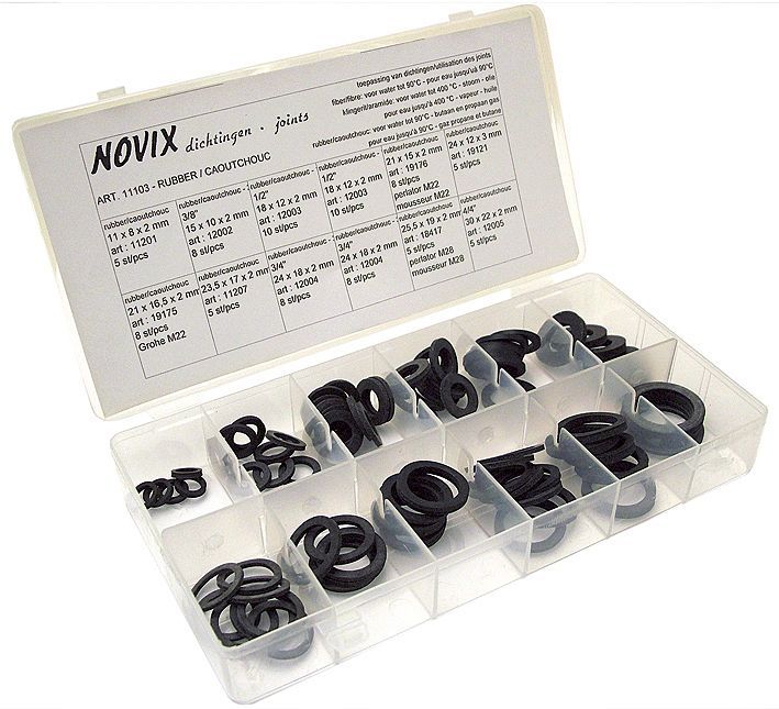 Set rubber dichtingen novix