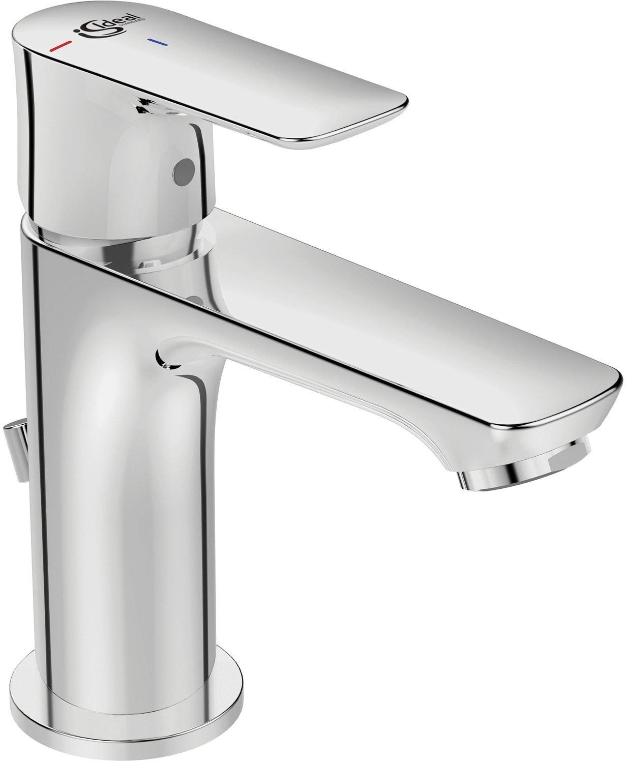 1GREEP Mengkraan lavabo connect air is GRANDE coldstart automatische sluiting chroom