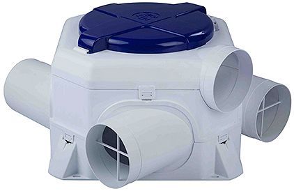 Afzuigmotor voor c-ventilatie ozeo E ecowatt 2 RF s<(>&<)>p