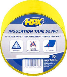 PVC isoleerband zelfklevend 5CM-20M Geel