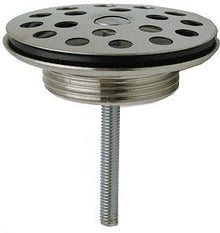 CREPINE LAVABO 5/4" PLATEAU BOMBE CHROME