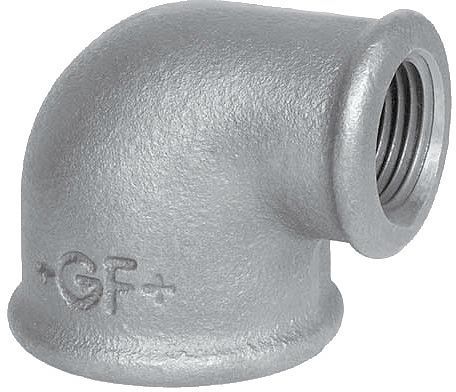 GALVA RED.ELLEBOOG 90° GF FF NR 90 4/4"-3/4"