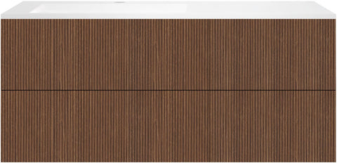 ONDERBOUW COFFEE 4 LADES 140 NOTELAAR  SMARTLINE+WASTAFEL LINKS KUNSTMARMER WIT