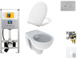 WALLFIX OLI WC SUSPENDU BASTIA RIMFREE PERSSALIT T SOFTCLOSE + LIFT-OFF BLINK INOX