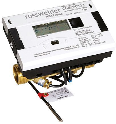 Energiemeter logosonic DN15-3/4"M 0,6M³/H depart-retour Flamco