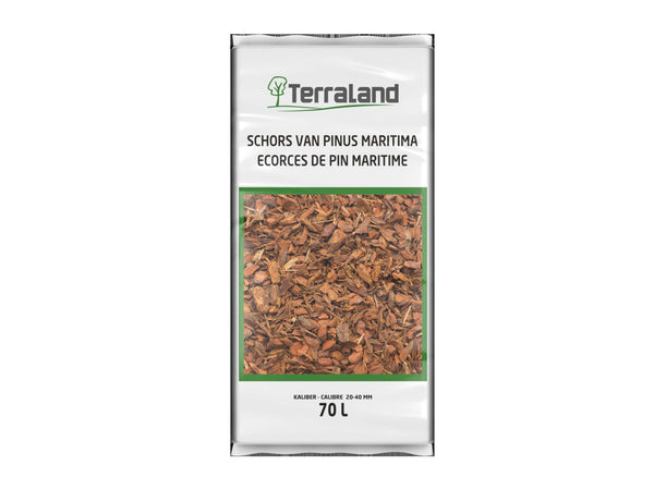 Terraland dennenschors 20-40 mm 70l pinus maritima