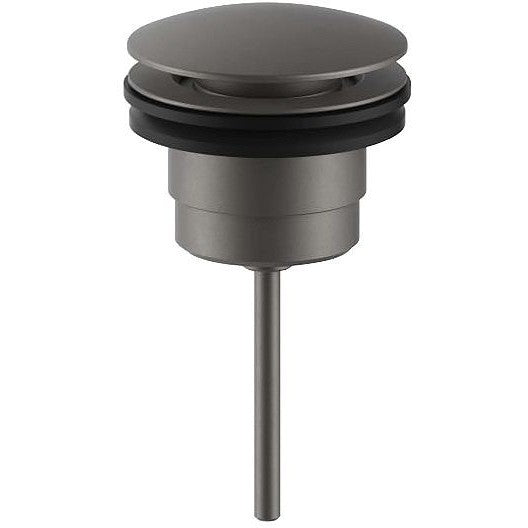 Design krepine universeel icona classic fantini rond zonder overloop mat gun metal pvd