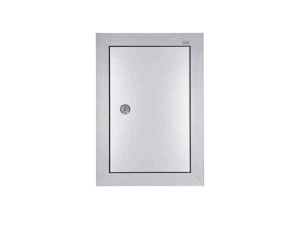 eSafe deur brievenbus 30,2x19,8 cm aluminium