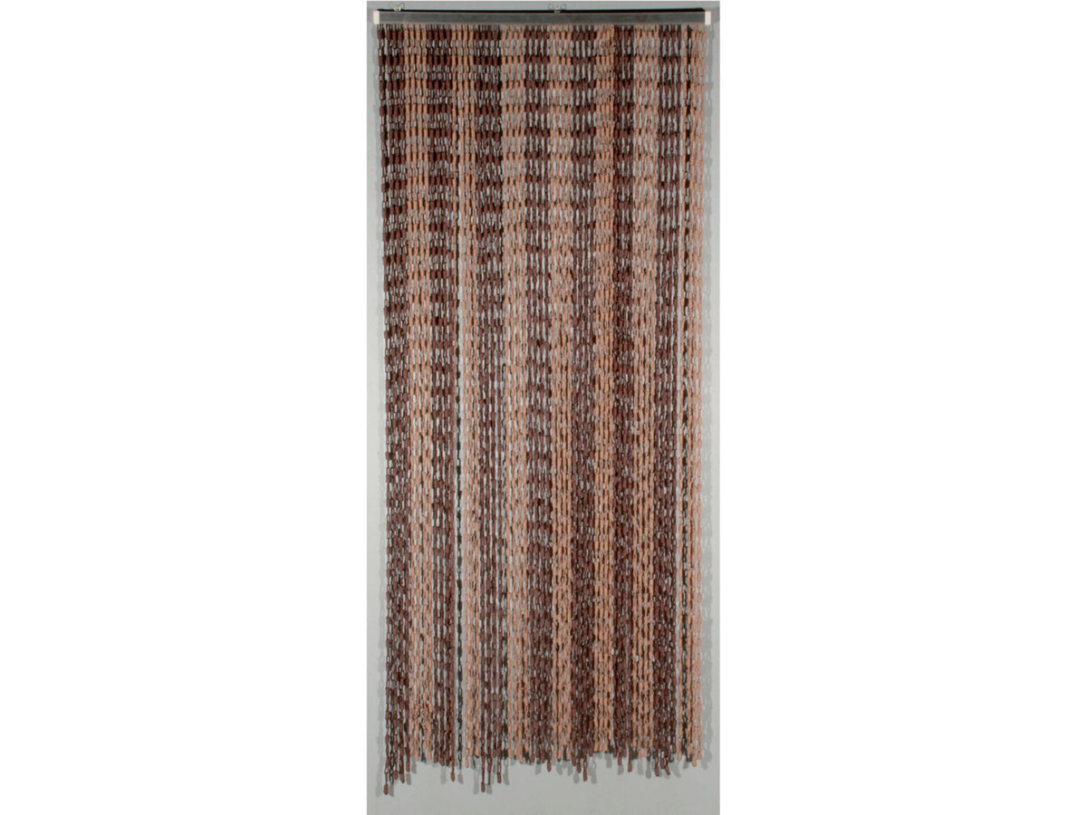 Confortex deurgordijn Knots 90x200 cm bruin