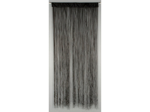 Confortex deurgordijn String 90x200 cm zwart