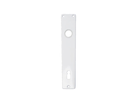 Linea Bertomani deurplaat 110mm aluminium wit 2 stuks