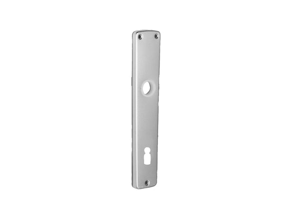 Linea Bertomani deurplaat 90mm aluminium zilver 2 stuks
