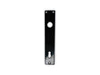 Linea Bertomani deurplaat 90mm aluminium zwart 2 stuks