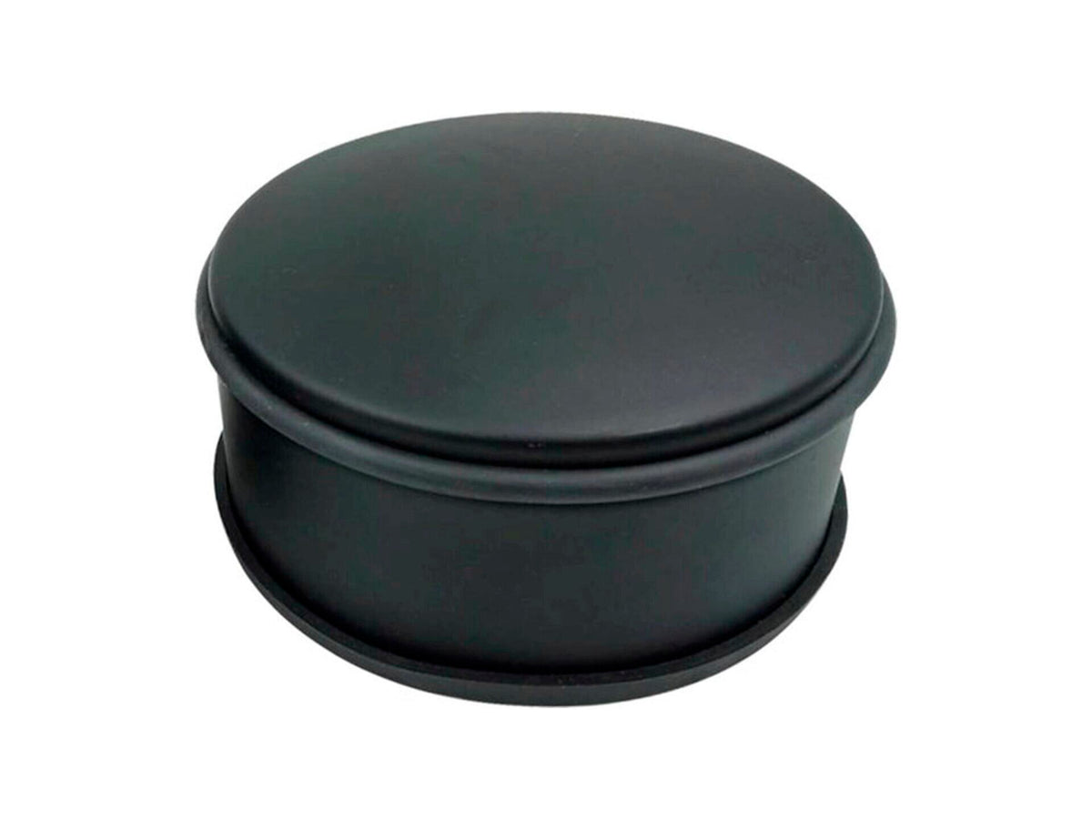 Diggers deurstop 100x40 mm inox zwart
