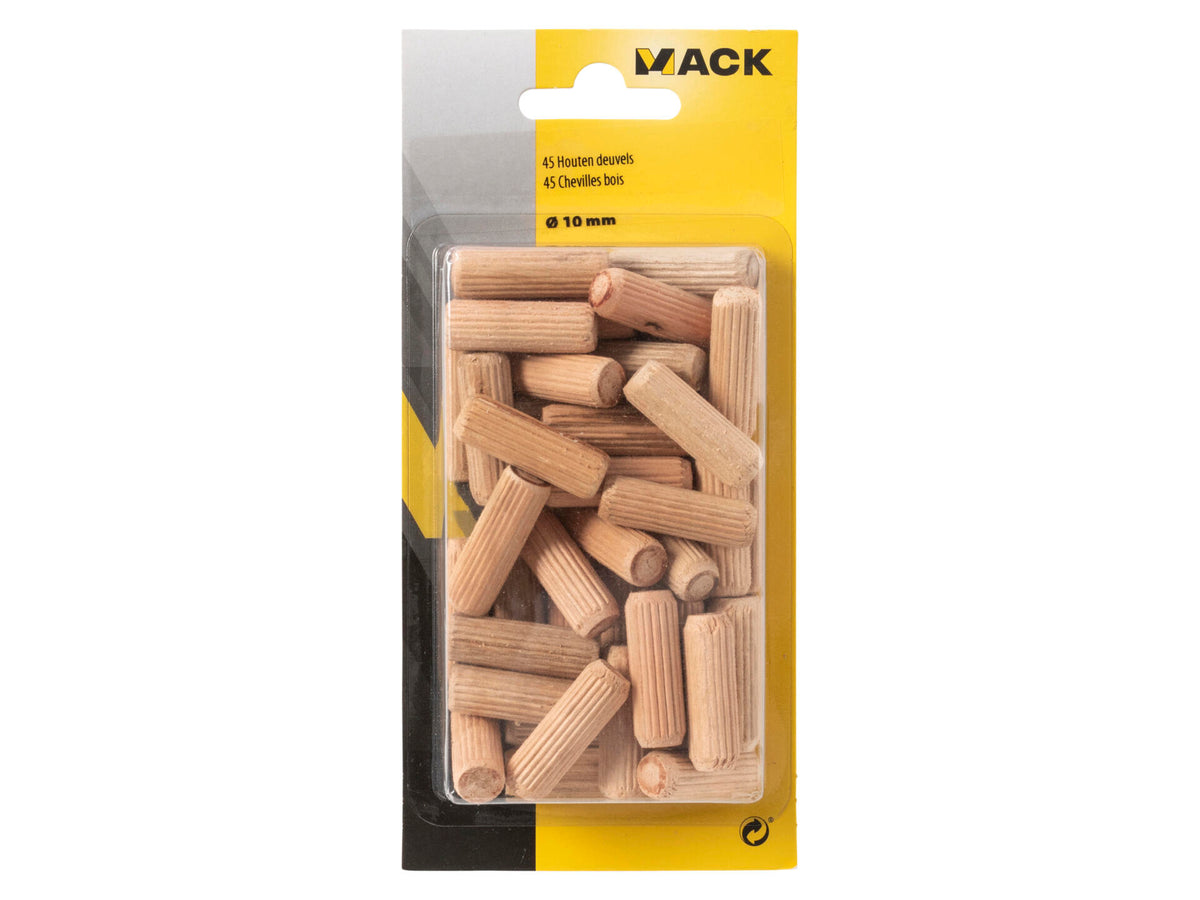 Mack deuvels 10mm 45 stuks