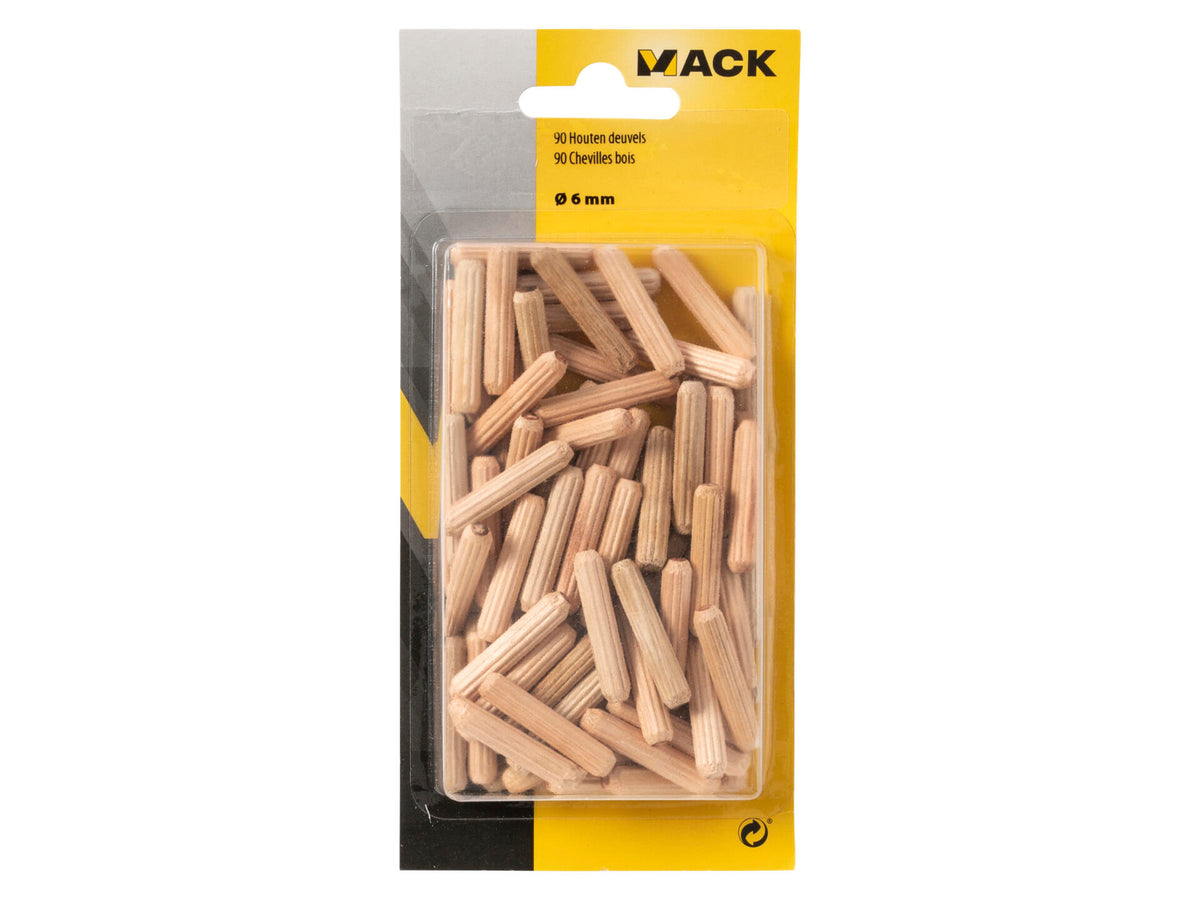 Mack deuvels 6mm 90 stuks