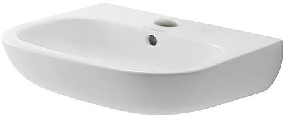Handenwasser D-Code Duravit 45-34CM +kraangat wit