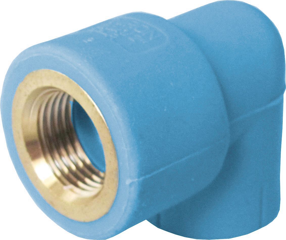 Elleboog 90° 50F-6/4"F Niron nupi