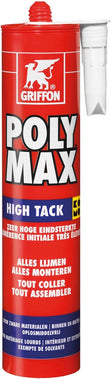 Montagelijm Polymax High tack 410 gram wit