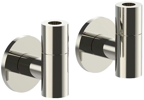 ROBINET D'ARRET EQUERRE AVEC FILTRE ICONA CLASSIC FANTINI POLISHED NICKEL PVD