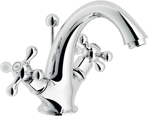 2GREEP Mengkraan lavabo Grazia nobili automatische sluitingc chroom